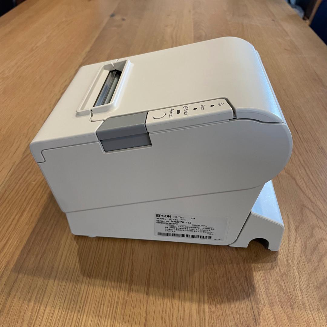 EPSON TM-T88V レシートプリンター 58mm USB/シリアル 事務