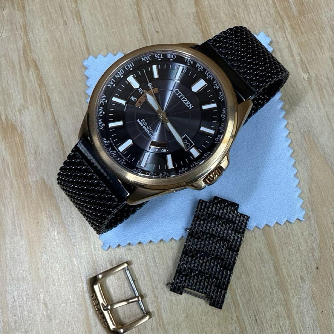 売約）腕時計 CITIZEN シチズン 電波ソーラー H145