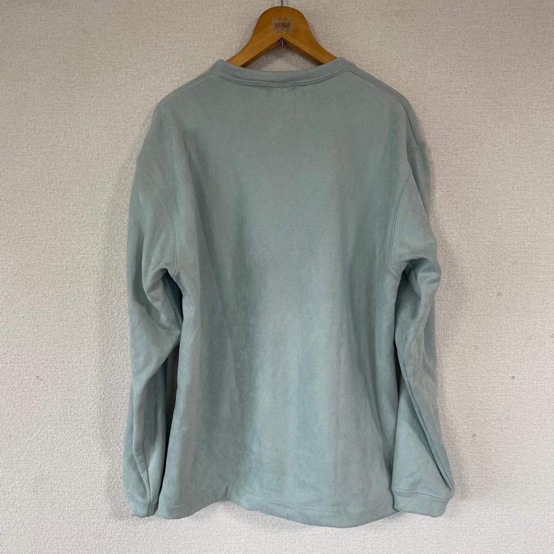 【新品・未使用】JUNRED スウェットスウェード ミント 無地 L