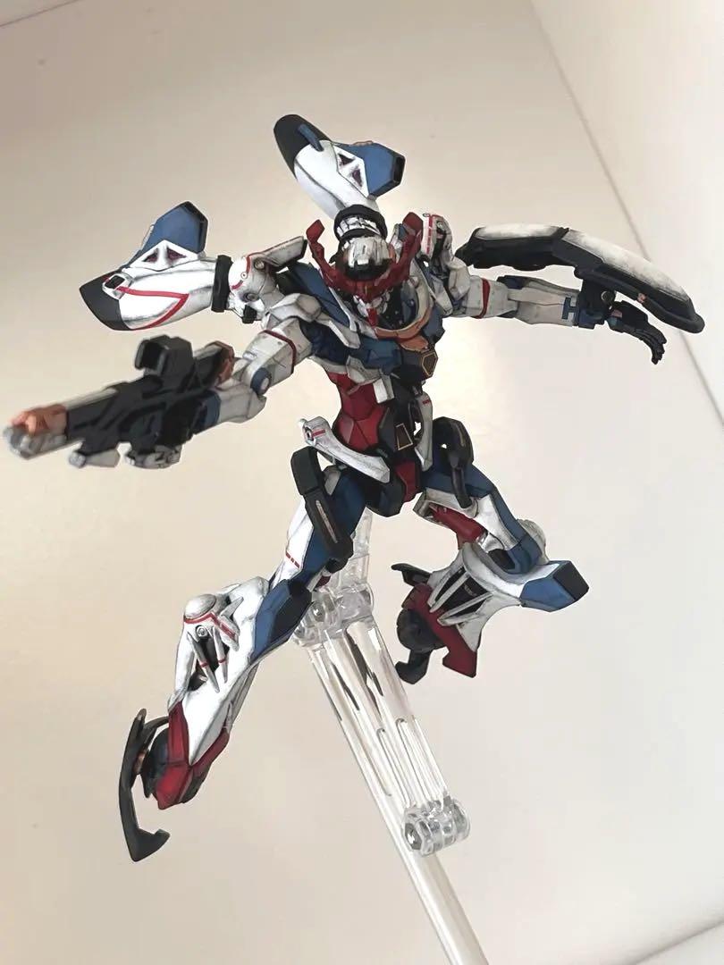 ＨＧ　ガンプラ GQuuuuuuX ジークアクス 全塗装　完成品