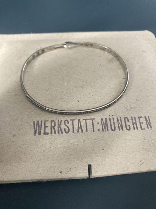 WERKSTATT:MÜNCHEN シルバーブレスレット
