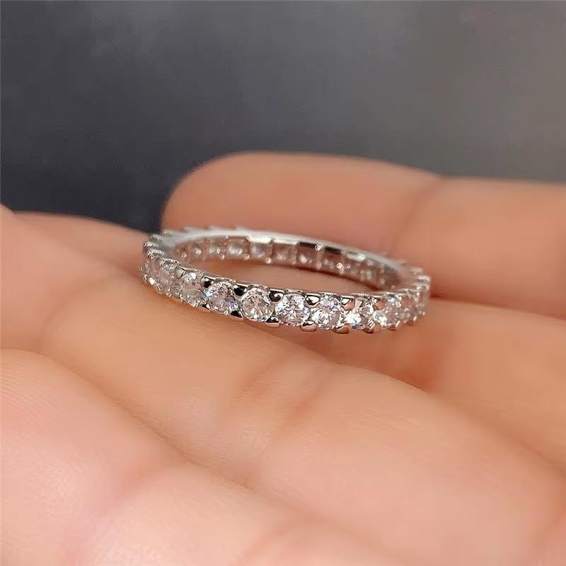 フルエタニティリング　13号 13号/人気NO1/再入荷!!】ダイヤモンドCZフルエタニティリング