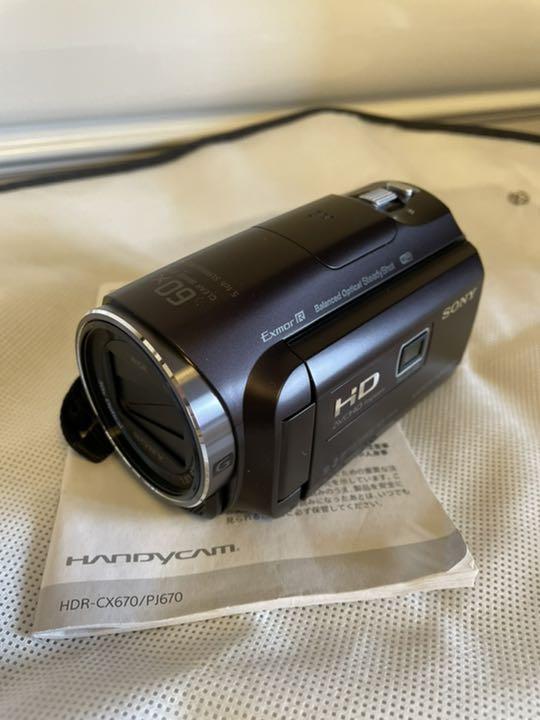 新品未使用‼︎SONY HDR-CX670 ビデオ デジカメ ソニー