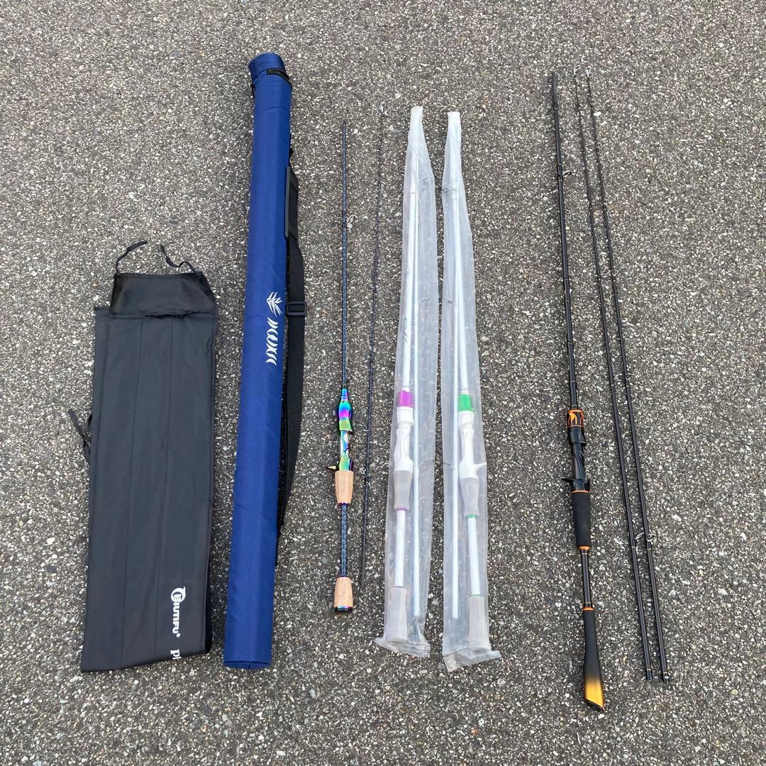 s1952 Sougayilang 釣り竿4本セット 1.8m新品、♥