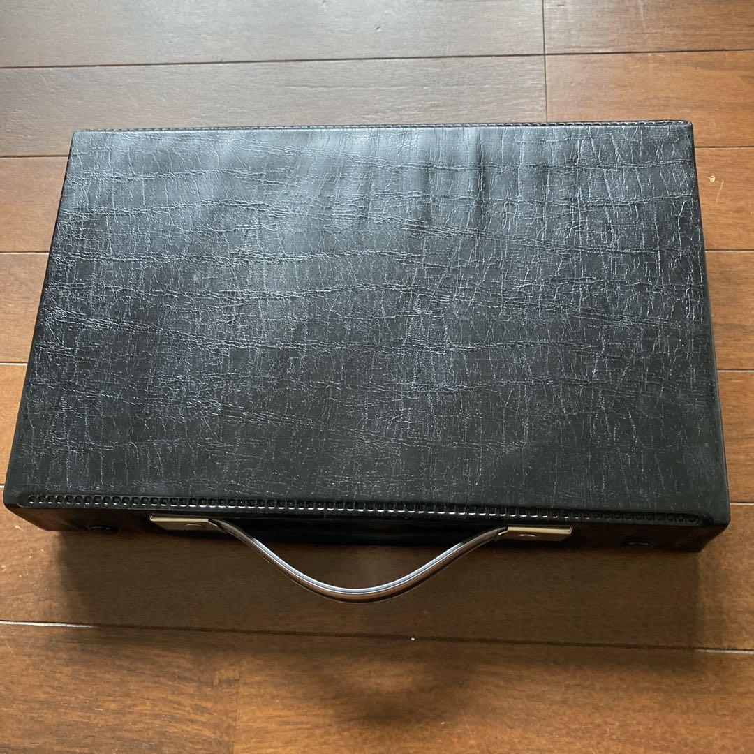 麻雀セット 黒色ハードケース付き - メルカリ