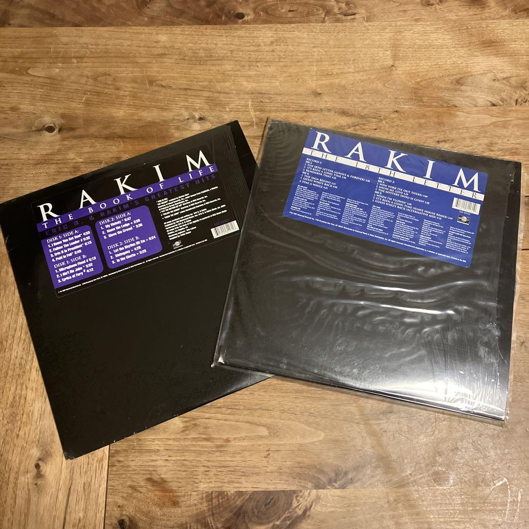 RAKIM 2枚組レコード　2点セット