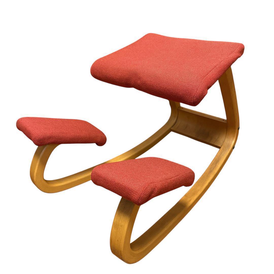 balans バランスチェア レッド Varier Stokke ヴァリエール