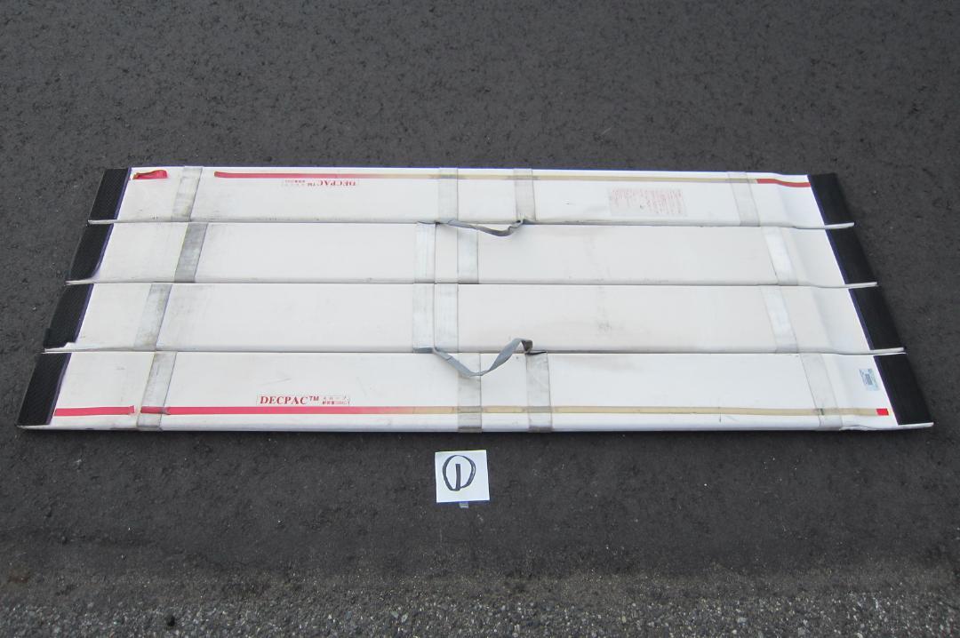 日本製・高品質 定価25万円 高圧洗浄済 豪製 介護用スロープ 200cm 2M 品質が完璧 介護用スロープ 200cm 2M ①デクパック 豪製 定価25万円 高圧洗浄済 看護/介護用品