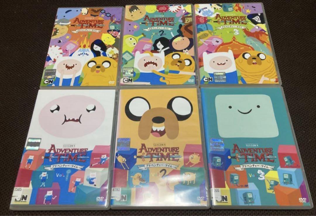 アドベンチャー・タイム DVD season1〜4 全12巻セット ケース