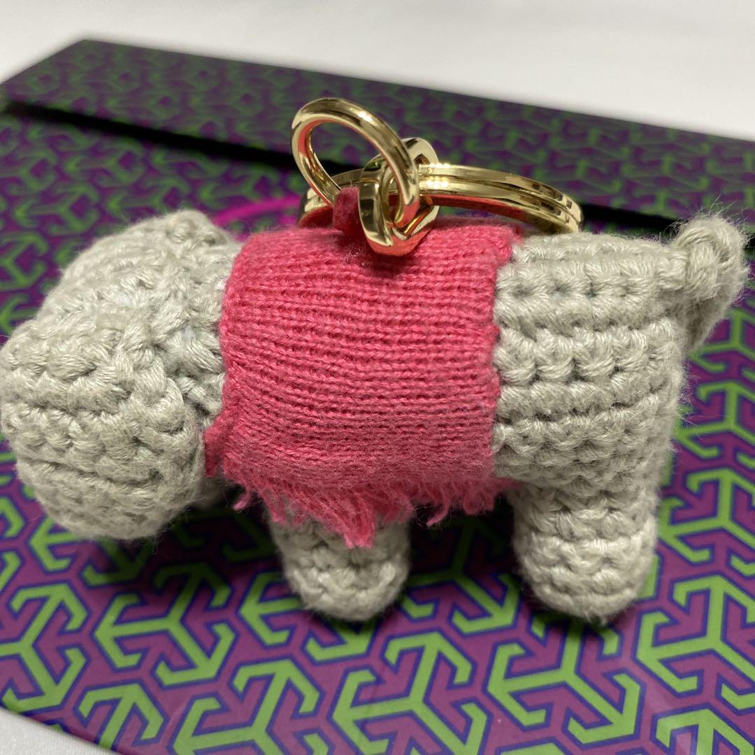 美品 トリーバーチ TORY BURCH キーホルダー キーリング