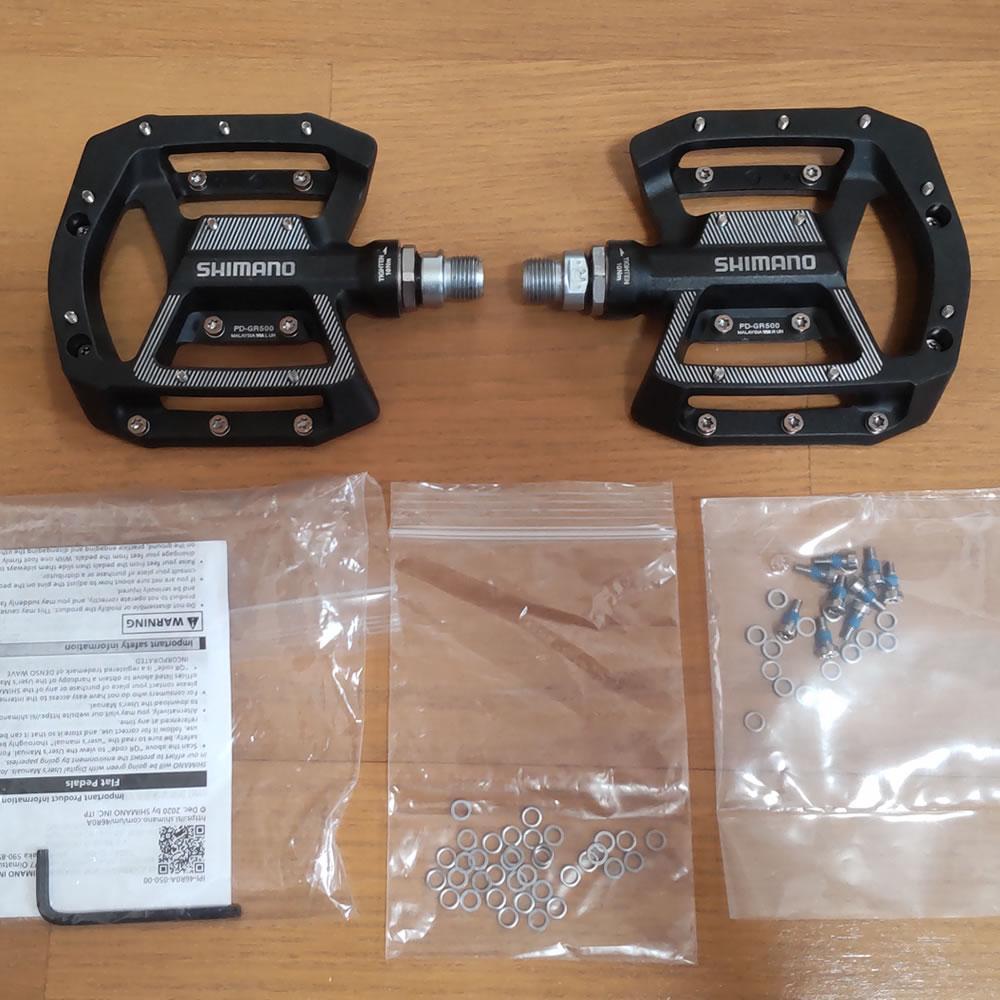 SHIMANO PD-GR500 フラットペダル ブラック シマノ 5,621円