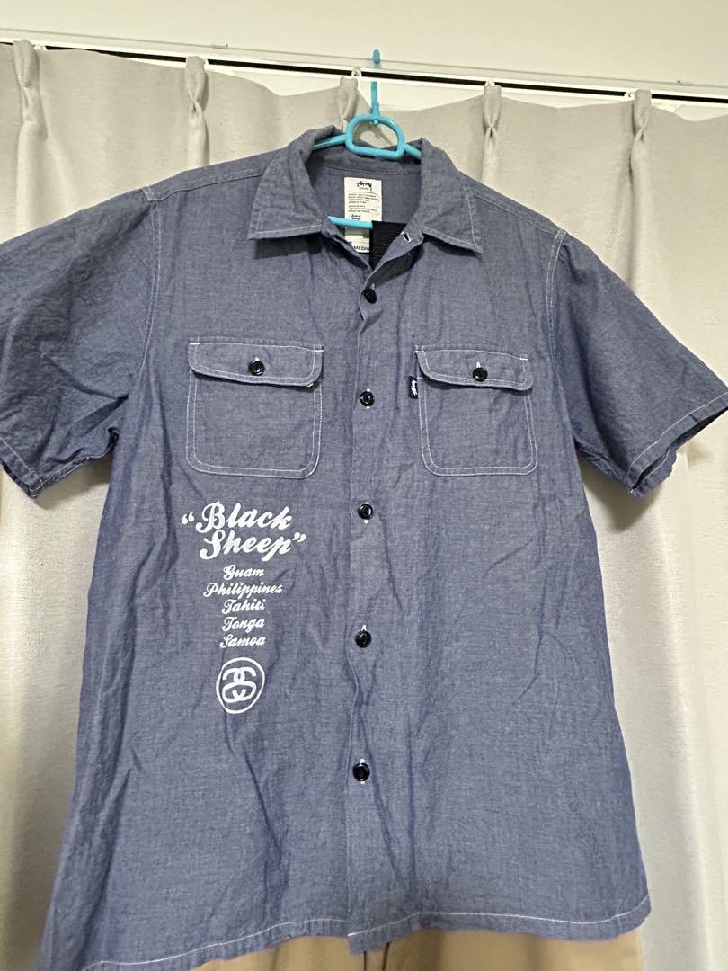 stussyステューシーワークパンツとシャツのセット