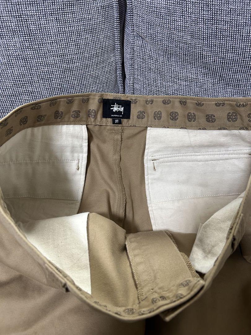 stussyステューシーワークパンツとシャツのセット
