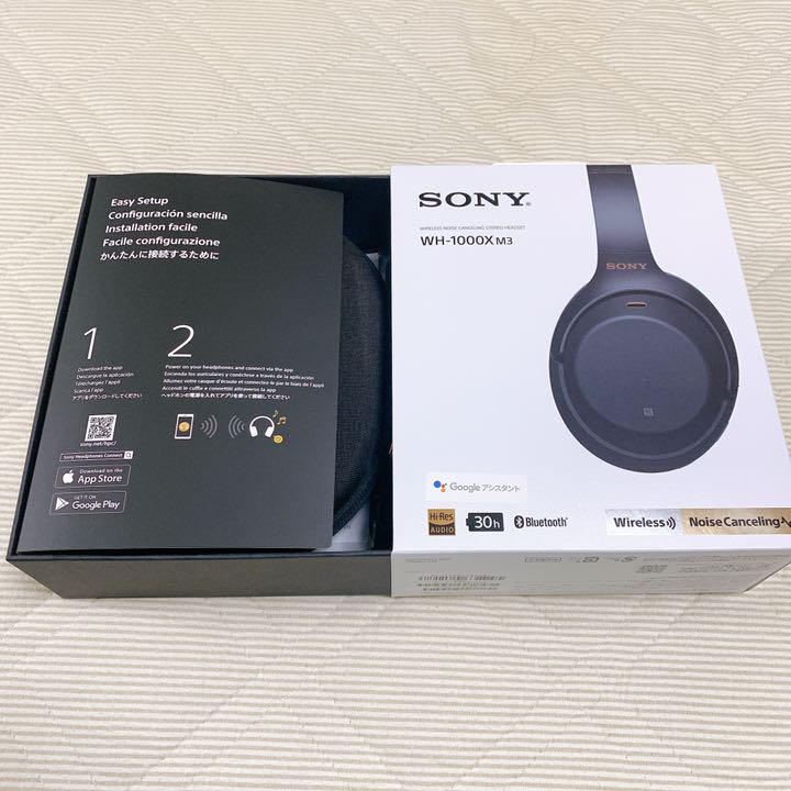 SONY ブラック 完動品 P74hc-m77000058618 WH-1000XM3 最新品国産