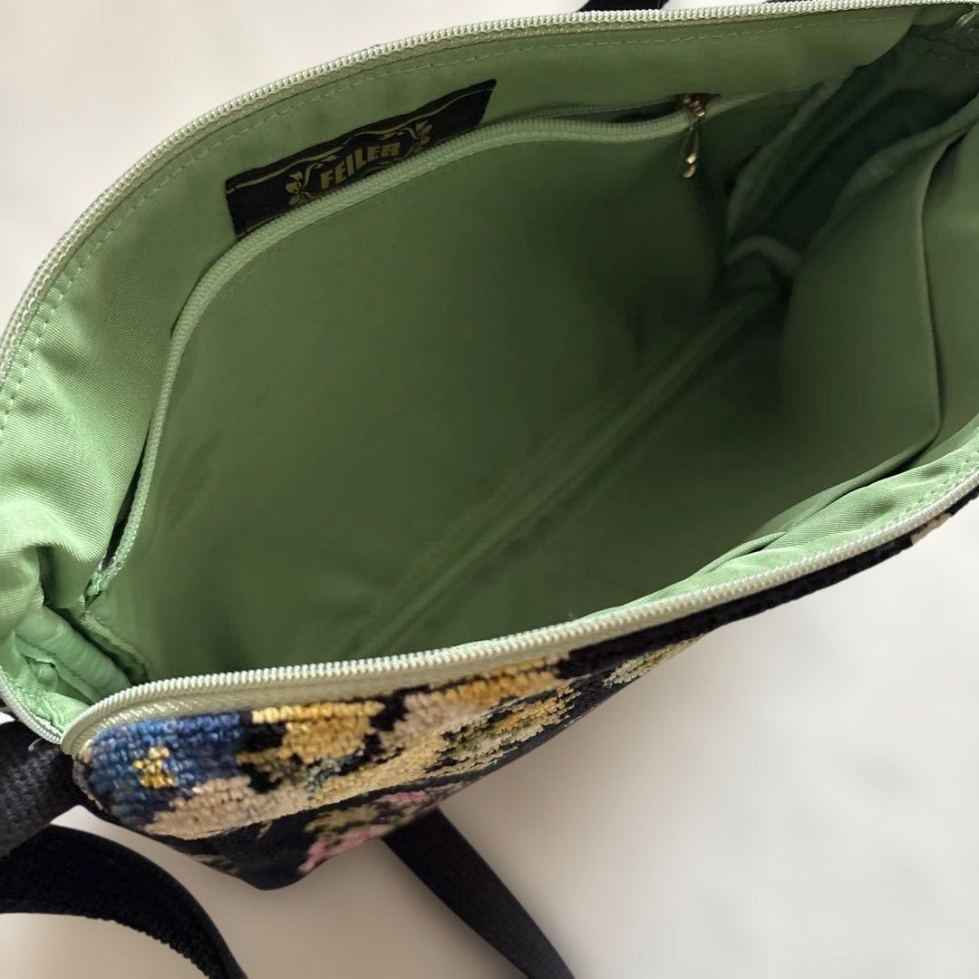 美品✨フェイラー　FEILER　ミルフルール　ショルダーバッグ