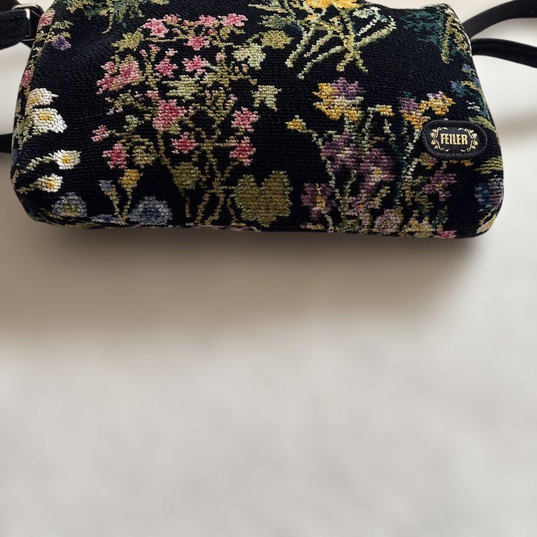 美品✨フェイラー　FEILER　ミルフルール　ショルダーバッグ