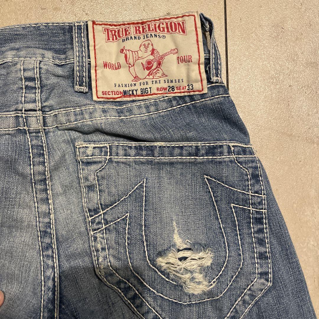 KANDYTOWN IO着用 TRUE RELIGION トゥルーレリジョン デニム