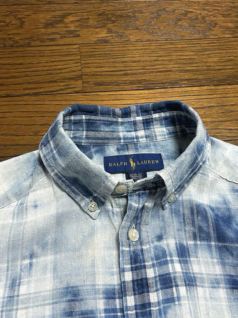 Ralph Lauren - 【最高級 リネンシャツ】 ラルフローレン 半袖