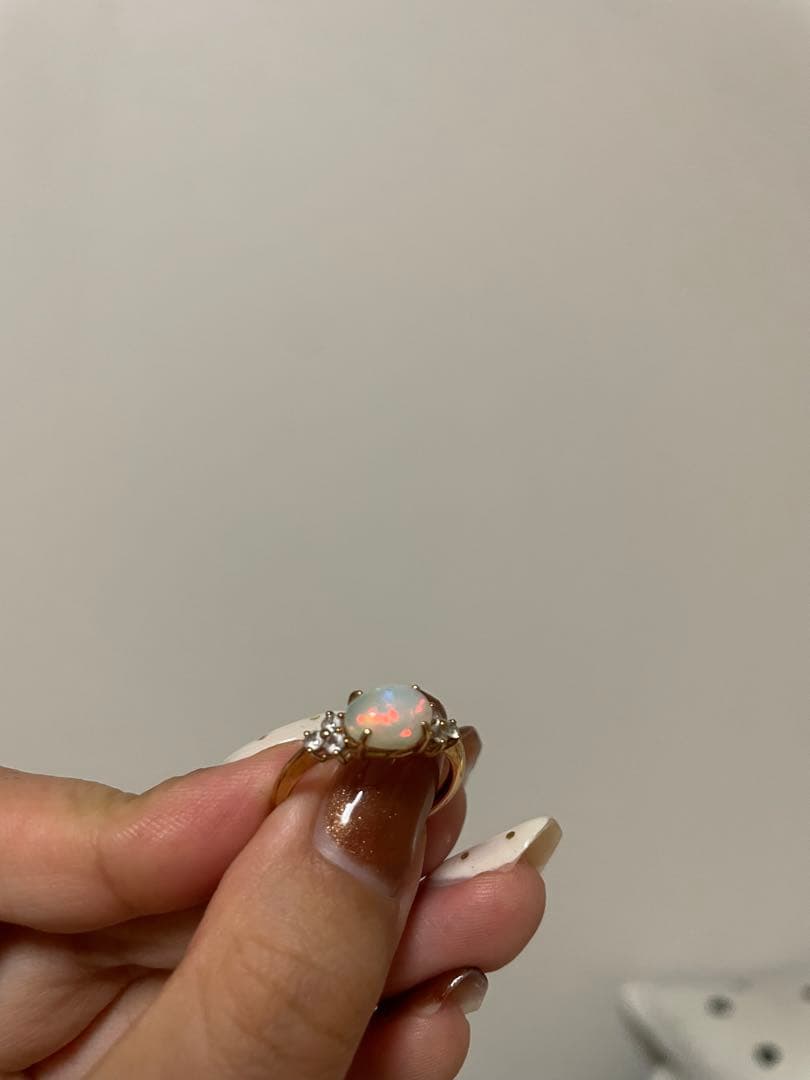 オパール k10金リング tsutsumi オパール k10金リング tsutsumi