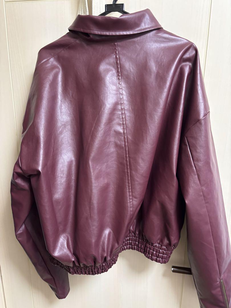 激安大特価！ student apathy Fake Leather ZipJacket L ジャケット・アウター ジャケット・アウター
