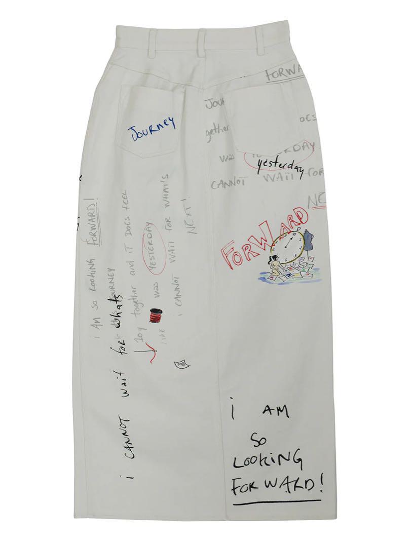 Gabrielle×Ameri 10TH HISTORY LINE SKIRT