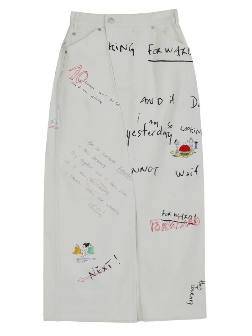 Gabrielle×Ameri 10TH HISTORY LINE SKIRT