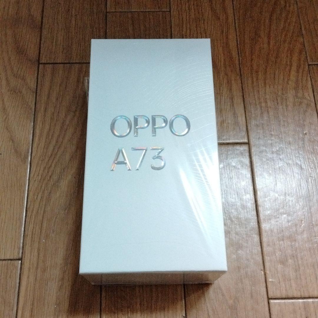 OPPO A73 CPH2099　ネービーブルー　手帳型ケース付き