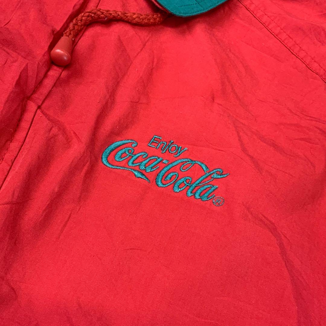 OLD Coca-Cola 刺繍ロゴ スイングトップ ブルゾン