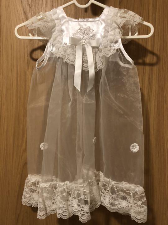 メルカリ セレモニードレス ベビードレス 女の子50 60 西松屋 600 中古や未使用のフリマ