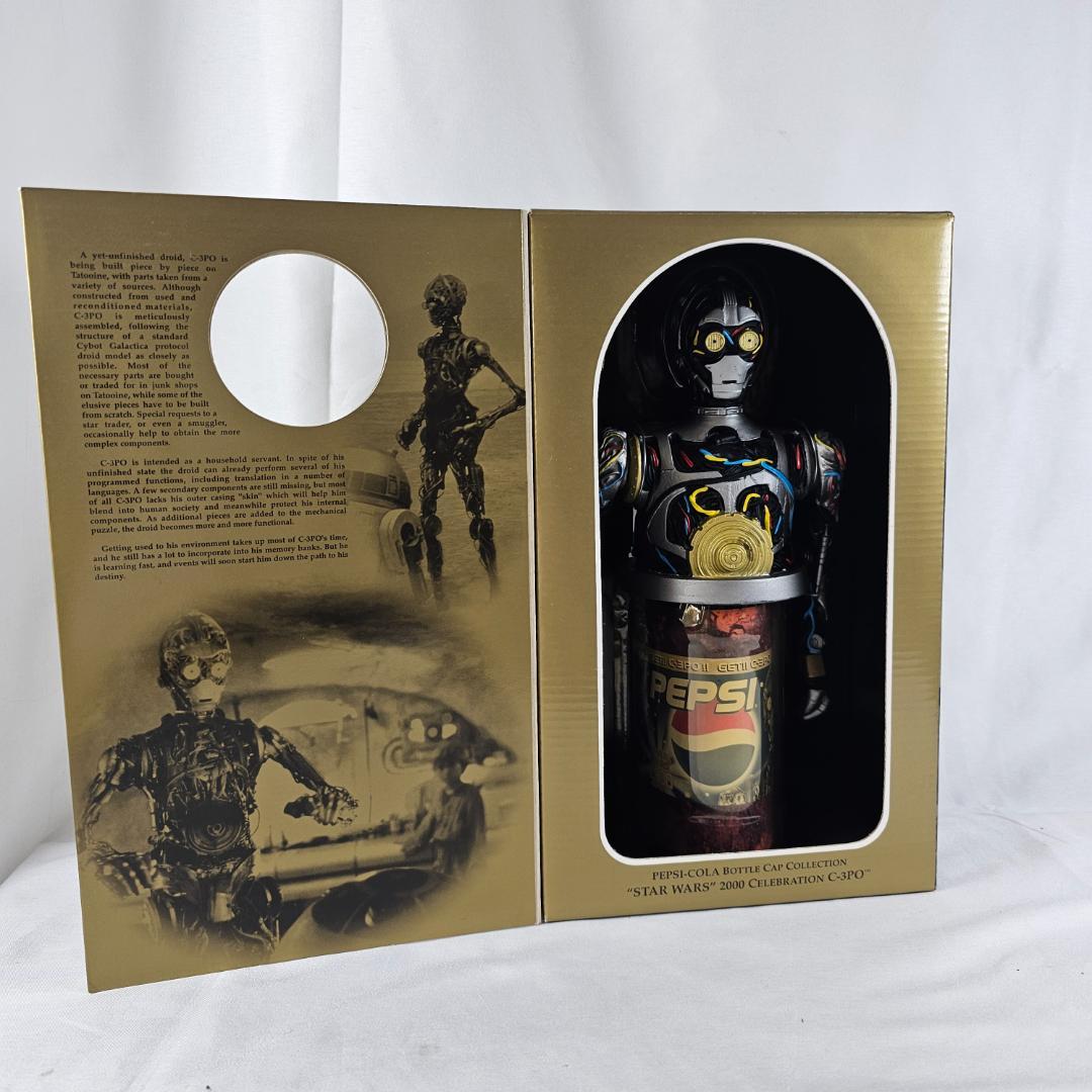 PEPSI STAR WARS 2000 C-3PO フィギュア PEPSHI スターウォーズ 2000 CELEBRATION C3PO - メルカリ