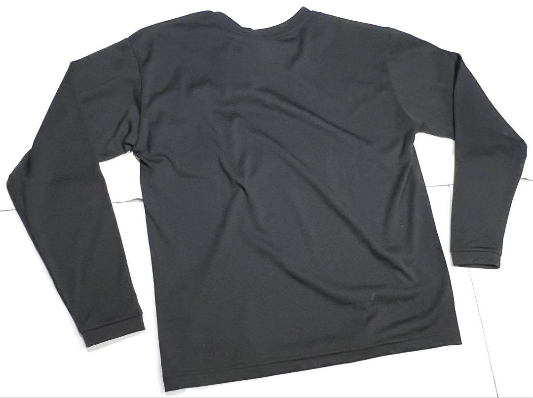MIZUNO 【モレリア】ロングスリーブTシャツ ブラック S P2MAA556
