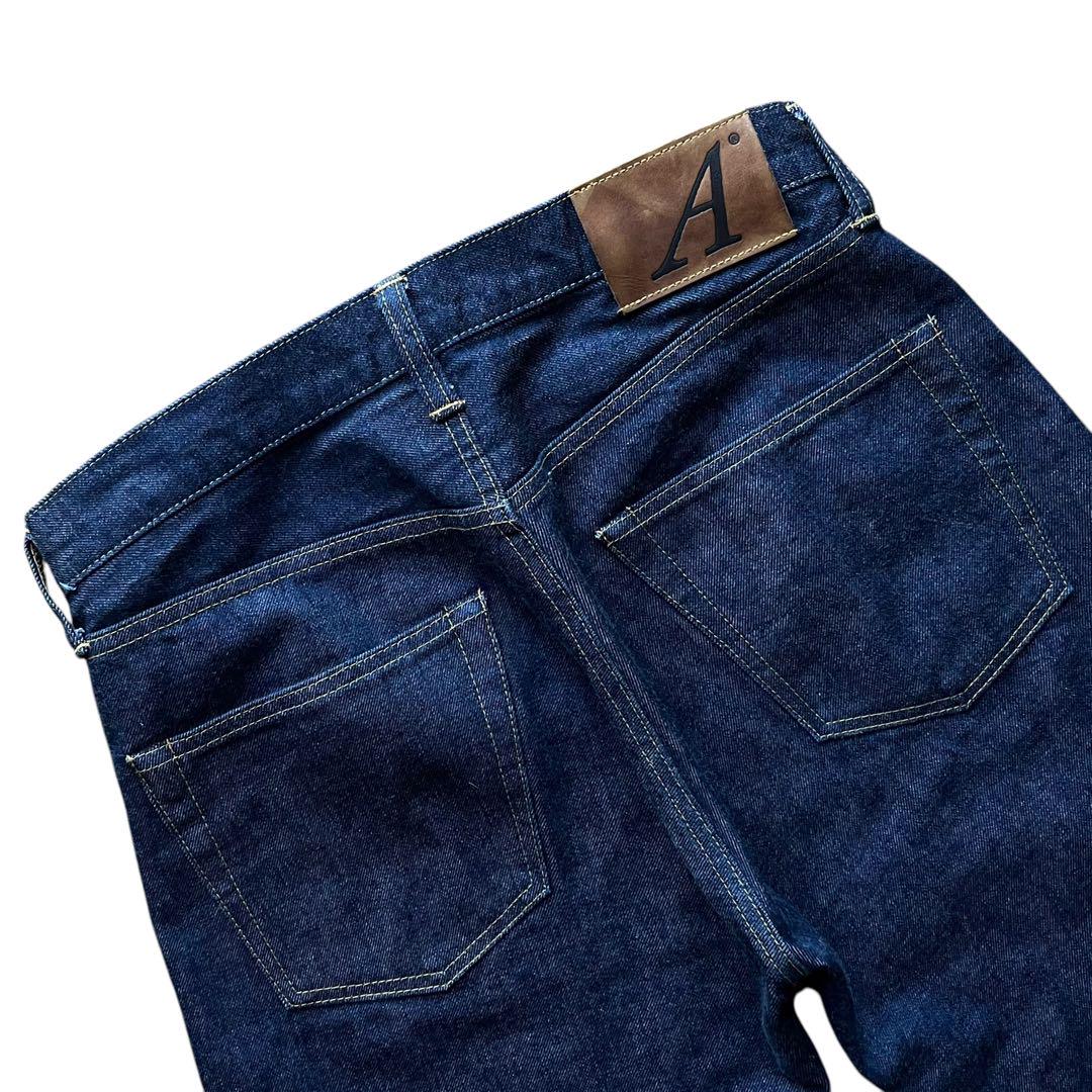 【濃紺/極美品】ANATOMICA (31) 618 LEAN テーパードデニム