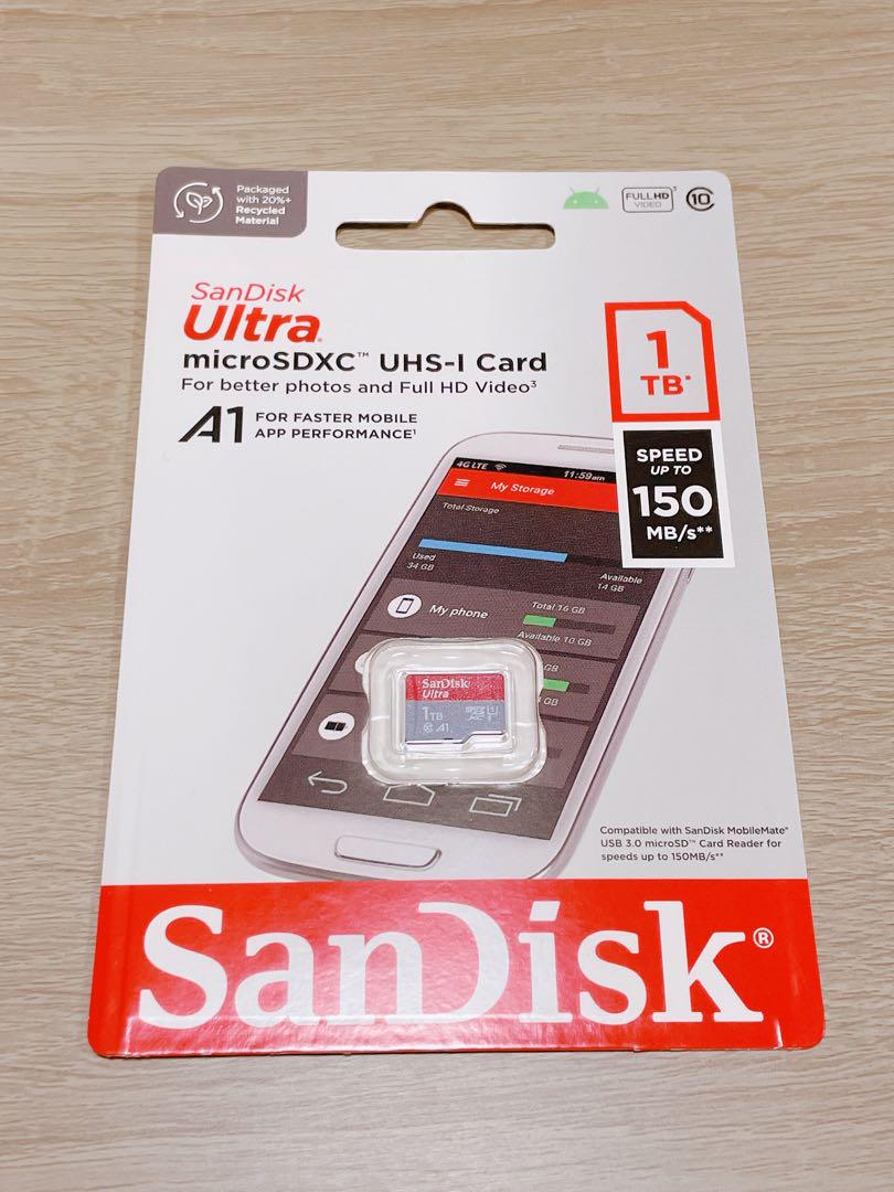 SanDisk サンディスク 1TB microSDXCカード マイクロSD2MicroSDメモリーカード