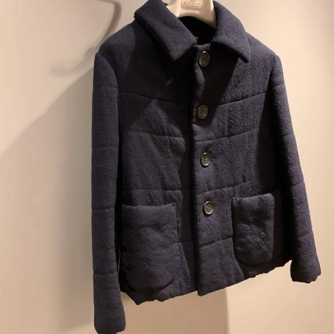 ⭐️超おすすめ⭐️美品トリココムデギャルソン⭐️ウールジャケット⭐️Sサイズ⭐️ネイビー⭐️ ⭐️超おすすめ⭐️美品トリココムデギャルソン⭐️ウールジャケット⭐️Sサイズ⭐️ネイビー⭐️