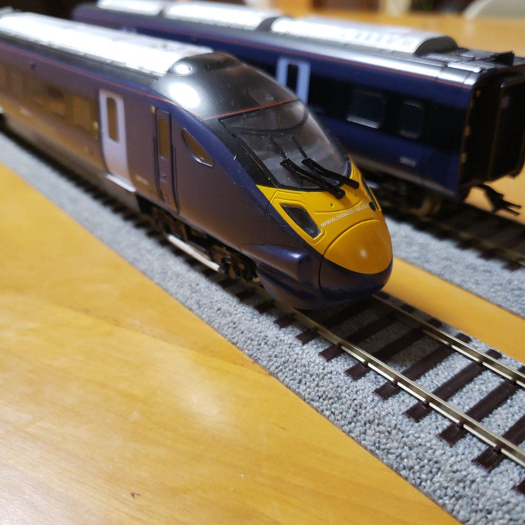 希少品HOゲージ 鉄道模型イギリス 高速鉄道ジャベリン395型 2両