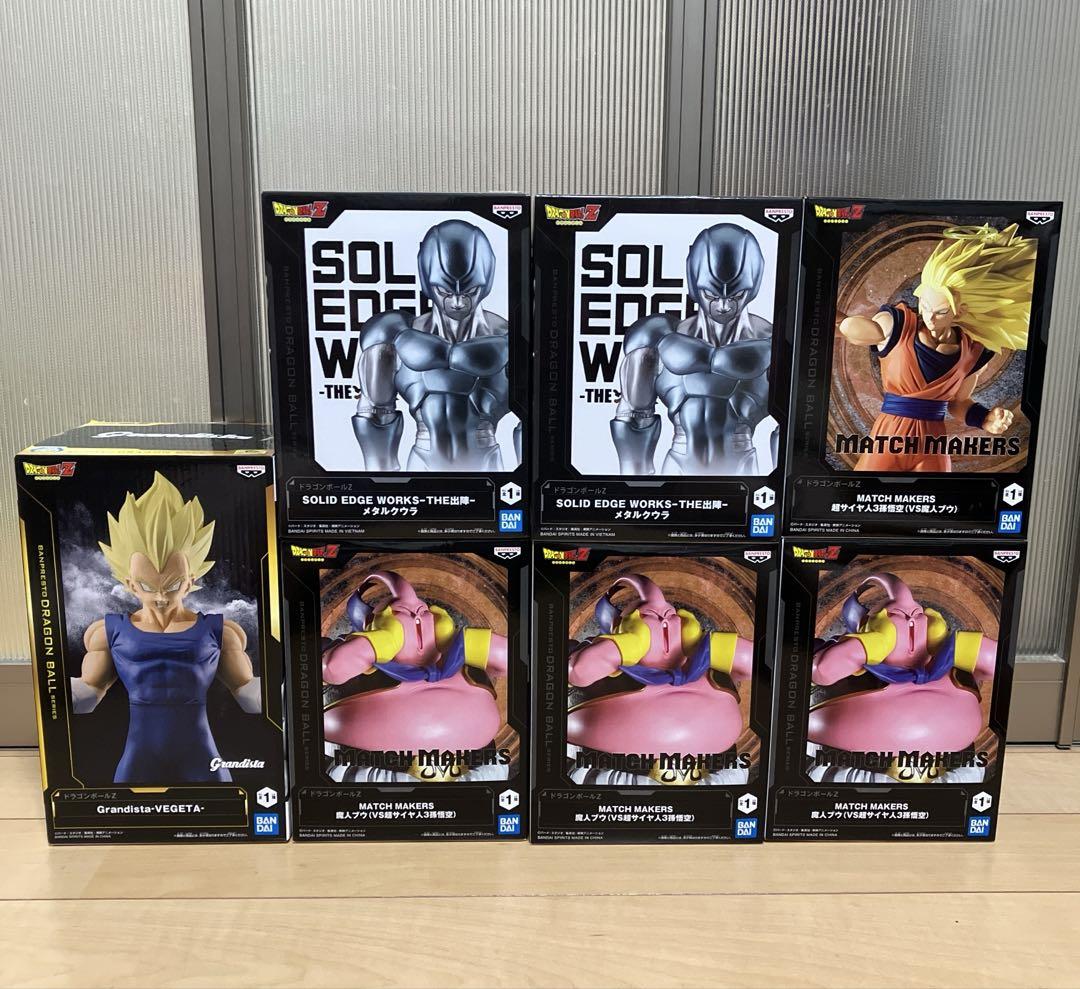 ドラゴンボールフィギュア　まとめ売り　魔人ブウ　メタルクウラ　ベジータ