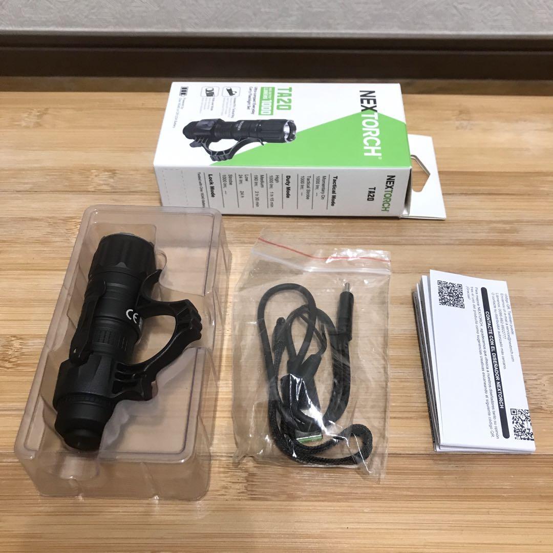 LED懐中電灯　NEXTORCH TA20