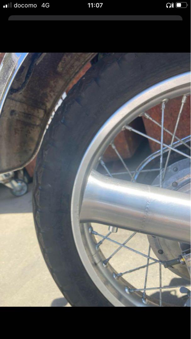 sr400 ちょいラッパマフラー
