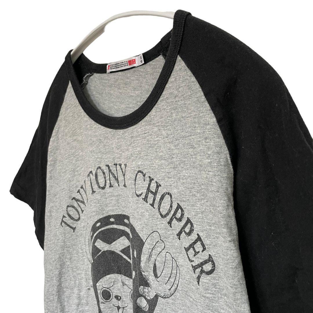 UNIQLOユニクロ Tシャツ【XS】ONEPICE チョッパー キャラシャツ