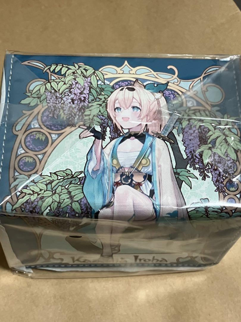混沌の女神様 合皮製デッキケース ホロライブ 猫又おかゆ 混沌の女神様 ホロライブ 合皮製デッキケース ミュシャ風 風真