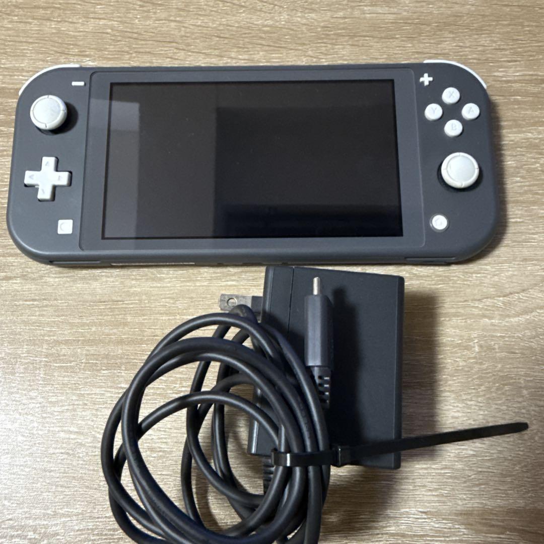 Nintendo Switch Lite グレー 本体 充電器付きNintendo Switch