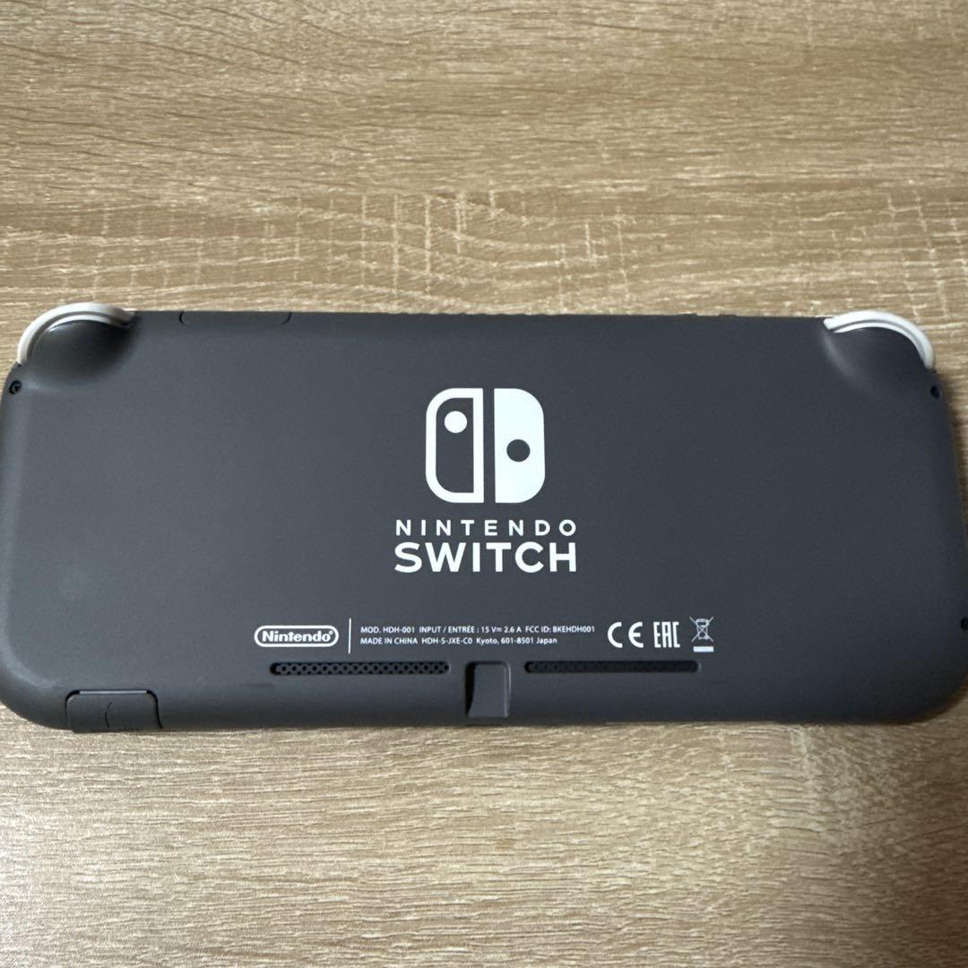 Nintendo Switch Lite グレー 本体 充電器付き