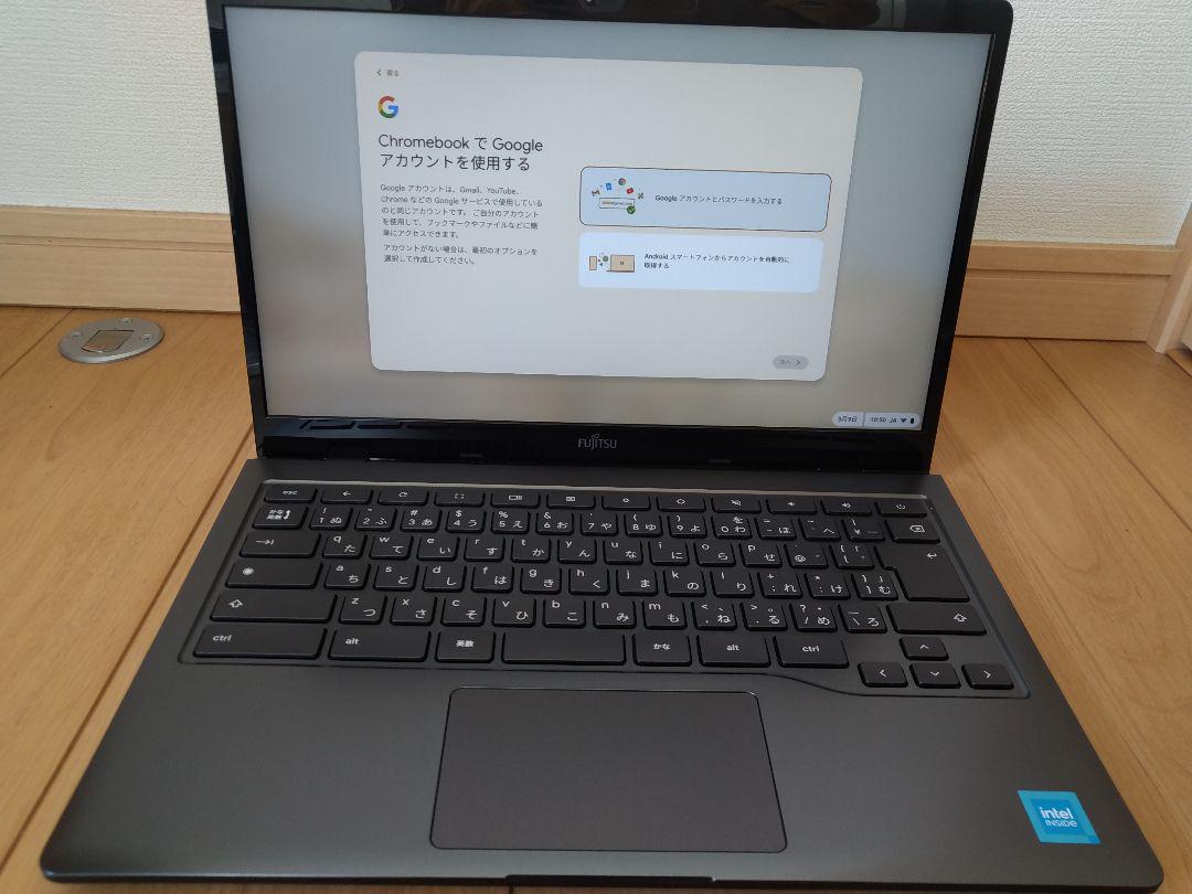 Fujitsu FMV Chromebook 本体 ACアダプター付 Fujitsu FMV Chromebook 本体 ACアダプター付