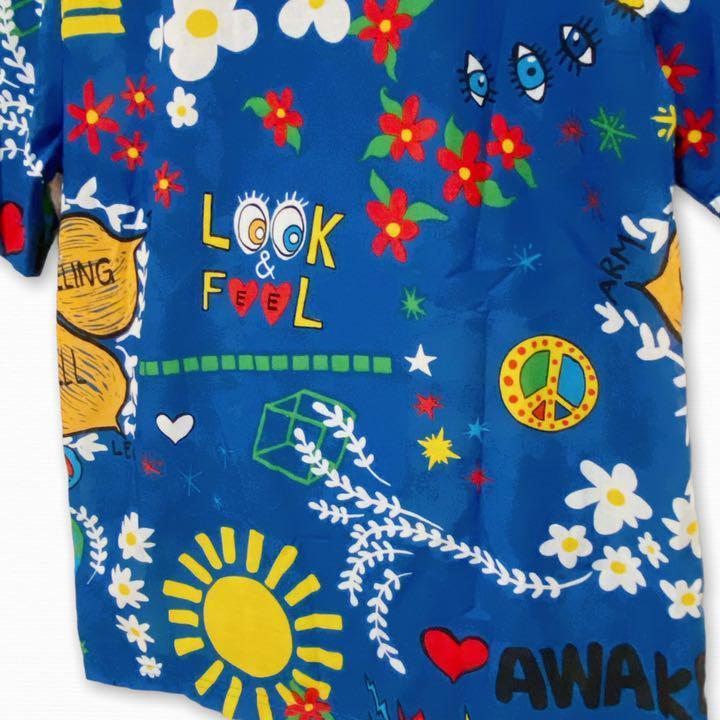 オンラインストア最安値 美品【アディダス オリジナルス】希少☆限定コラボ アロハシャツ メンズL オンラインストア最安値 美品【アディダス オリジナルス】希少☆限定コラボ アロハシャツ メンズL