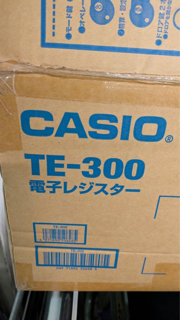 美品　レジスター カシオ　TE-300