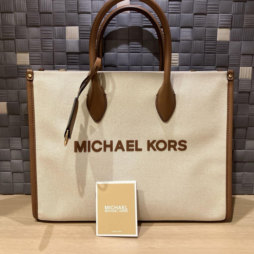 【メーカー直売】の商品をすべて 未使用品:MICHAEL メルカリ - ショルダー付き トートバッグ KORS バッグ