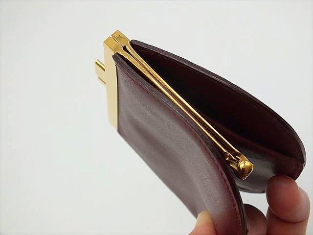限定30%OFF 美品 マストライン がま口 コインケース 4dZnu-m77029015484 Cartier カルティエ 再入荷得価