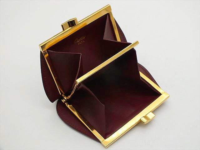 限定30%OFF 美品 マストライン がま口 コインケース 4dZnu-m77029015484 Cartier カルティエ 再入荷得価