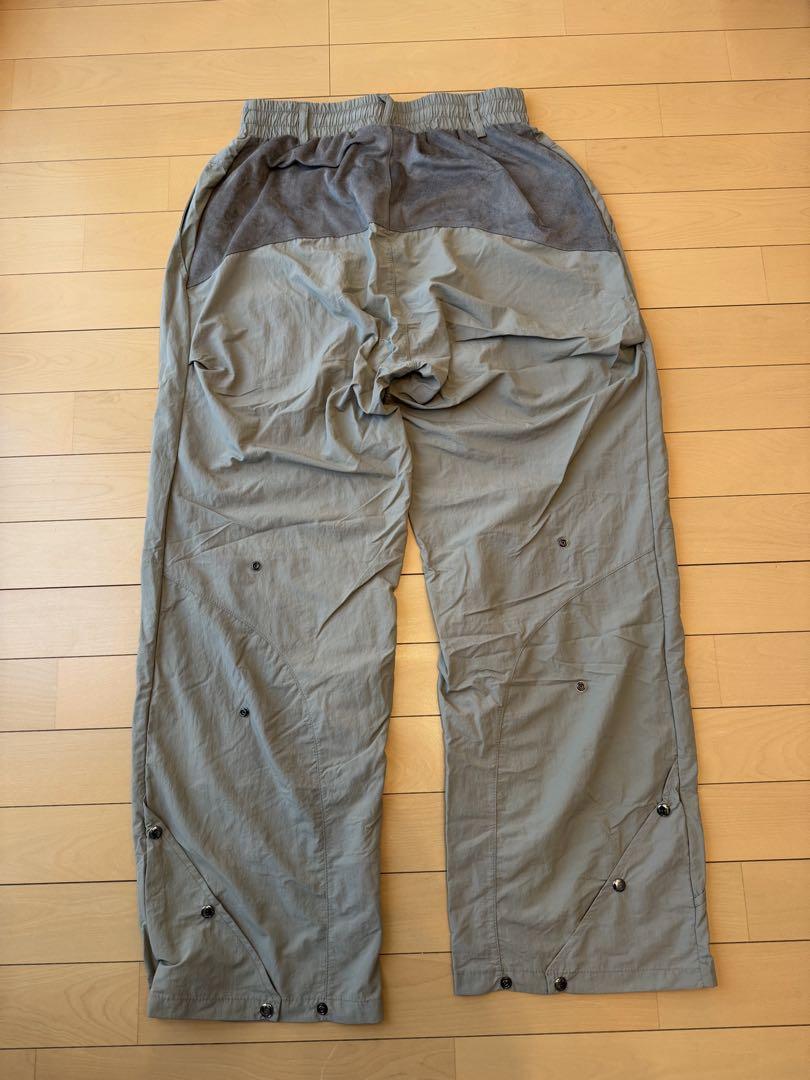 FLAREUP E94 Cut-out Layered Pants (Gray)