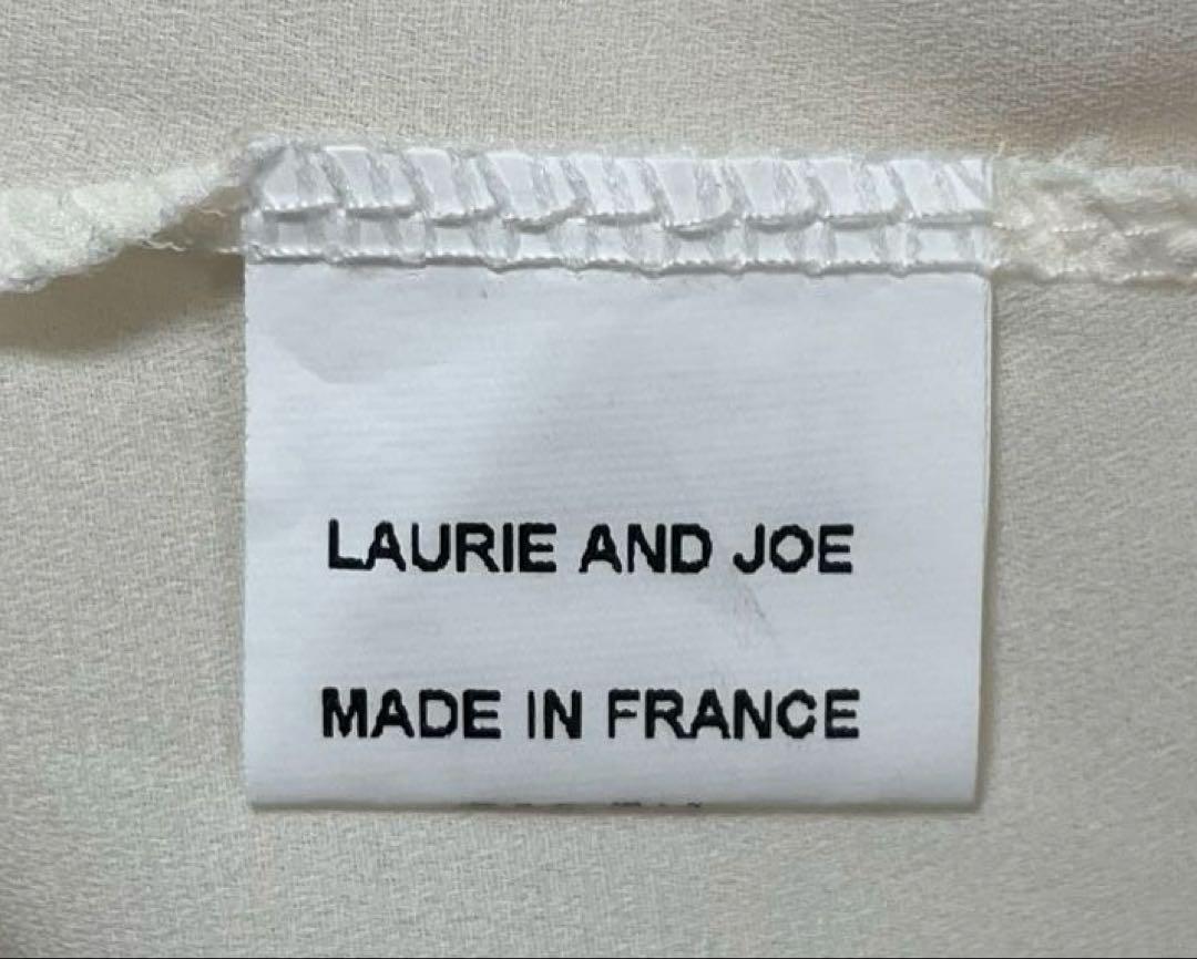 LAURIE ＆ JOE チュニックブラウス 刺繍 フランス製 未使用